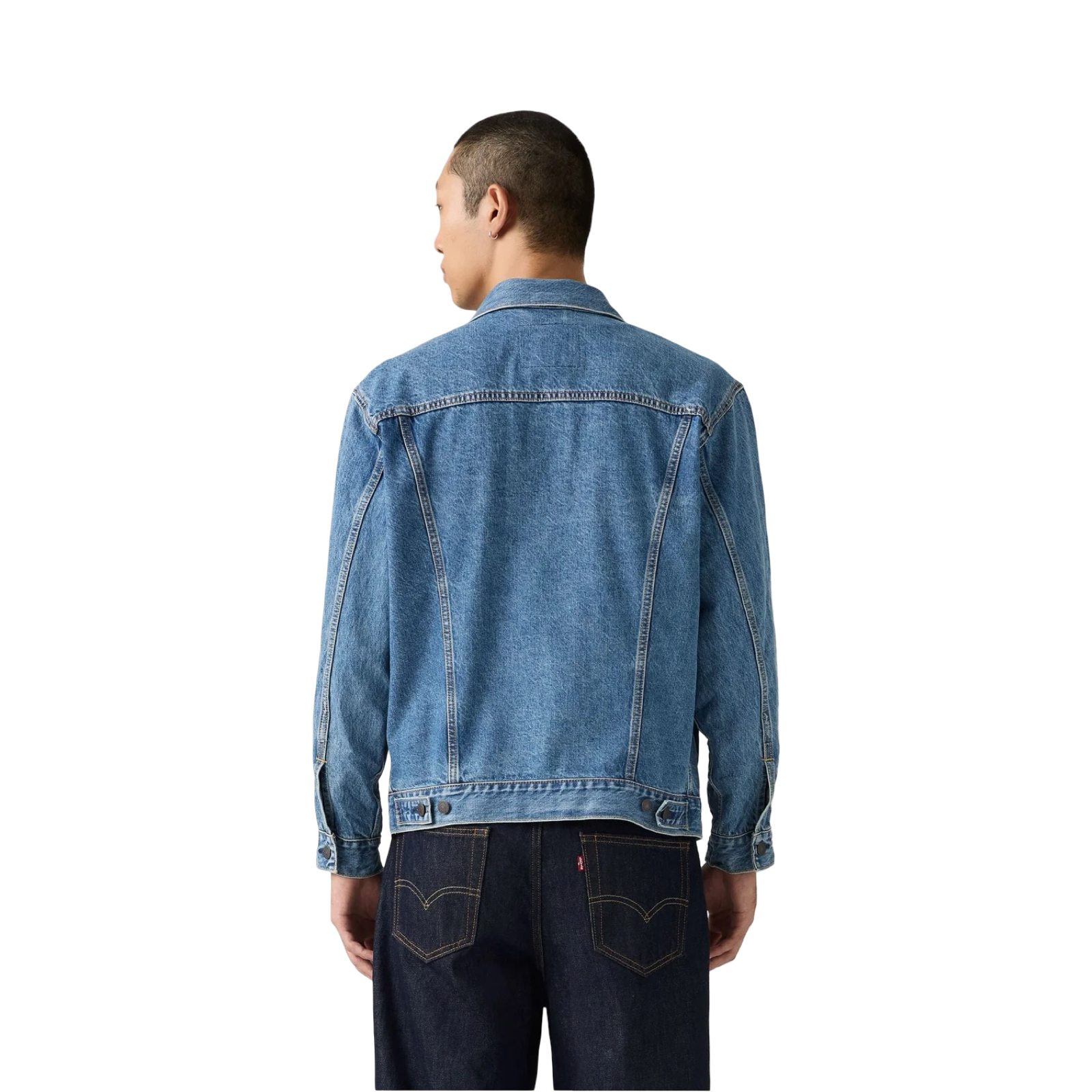 Levi’s Relaxed Trucker Jacket Blue Denim Jacket A57820105