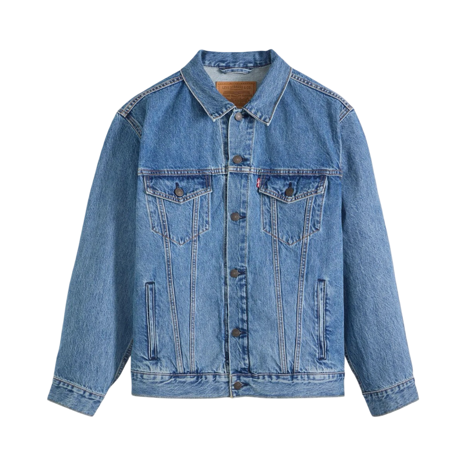 Levi’s Relaxed Trucker Jacket Blue Denim Jacket A57820105