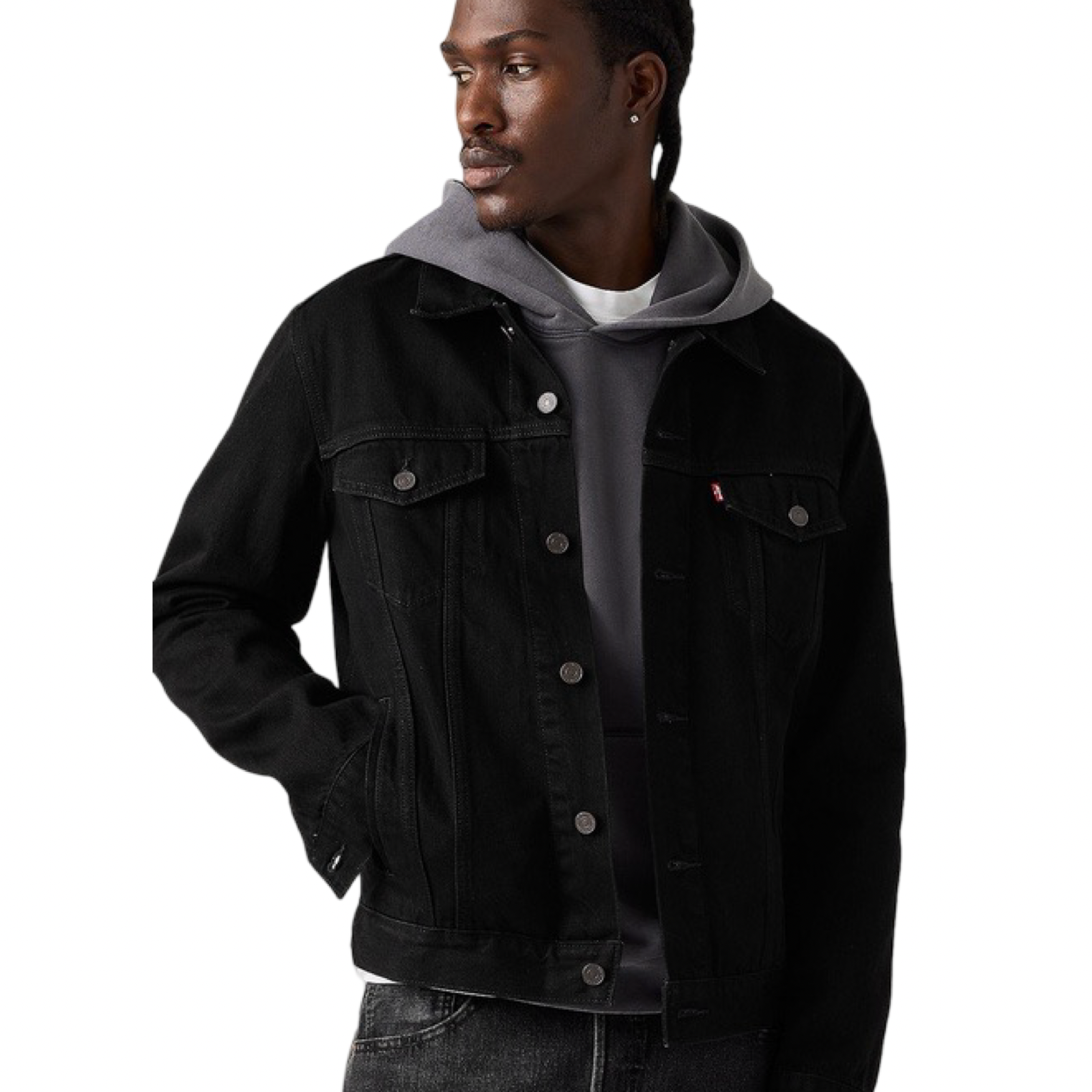 Levi’s Trucker Jacket Black Denim Jacket 723340797