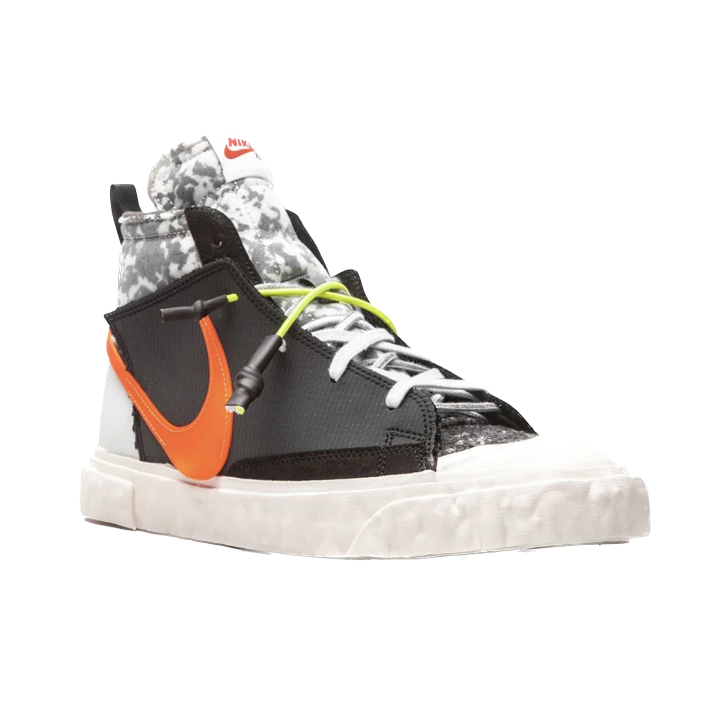 Nike Blazer Mid Readymade Black Vast Grey Volt Total Orange