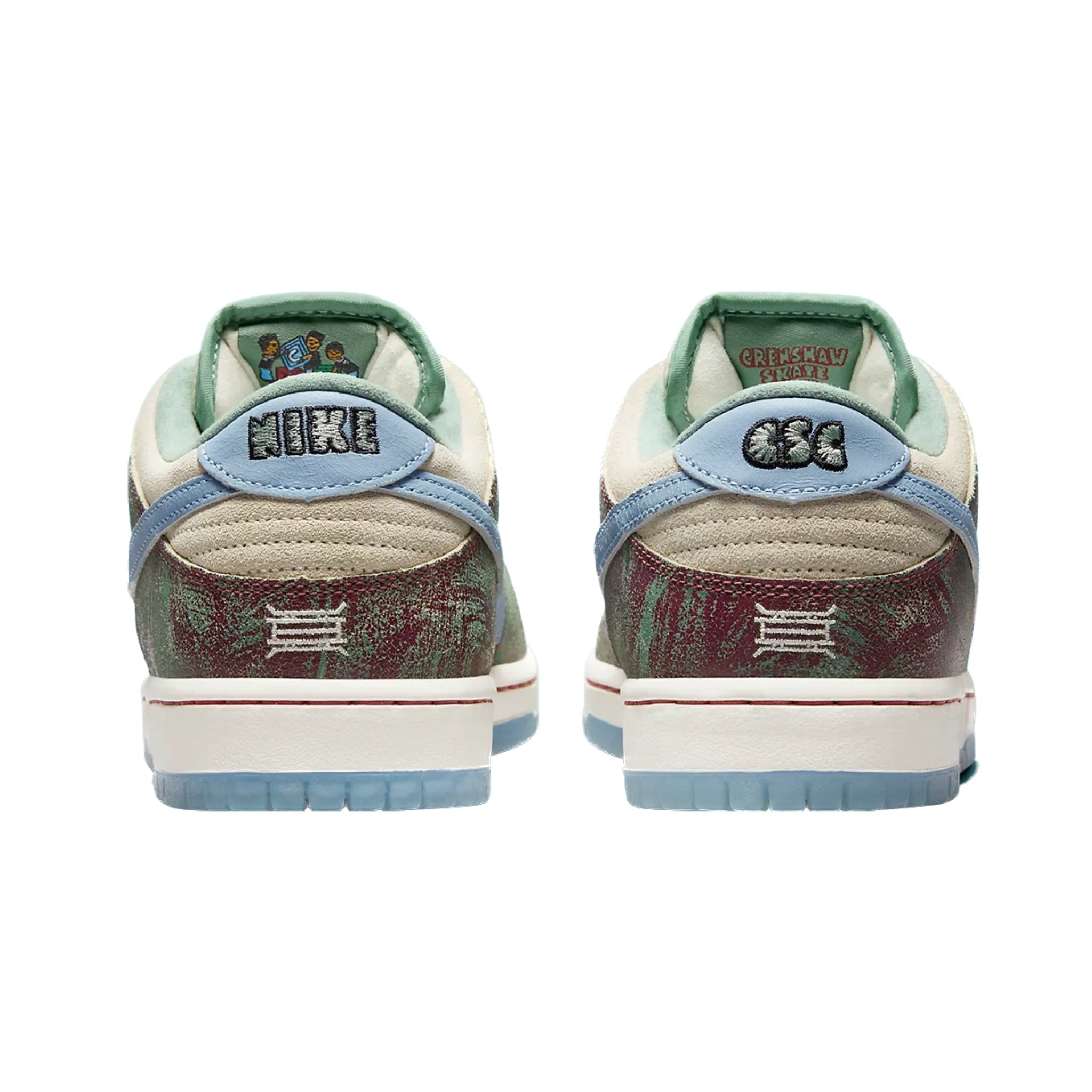 Nike SB Dunk Low Crenshaw Skate Club Sail Light Blue Cedar