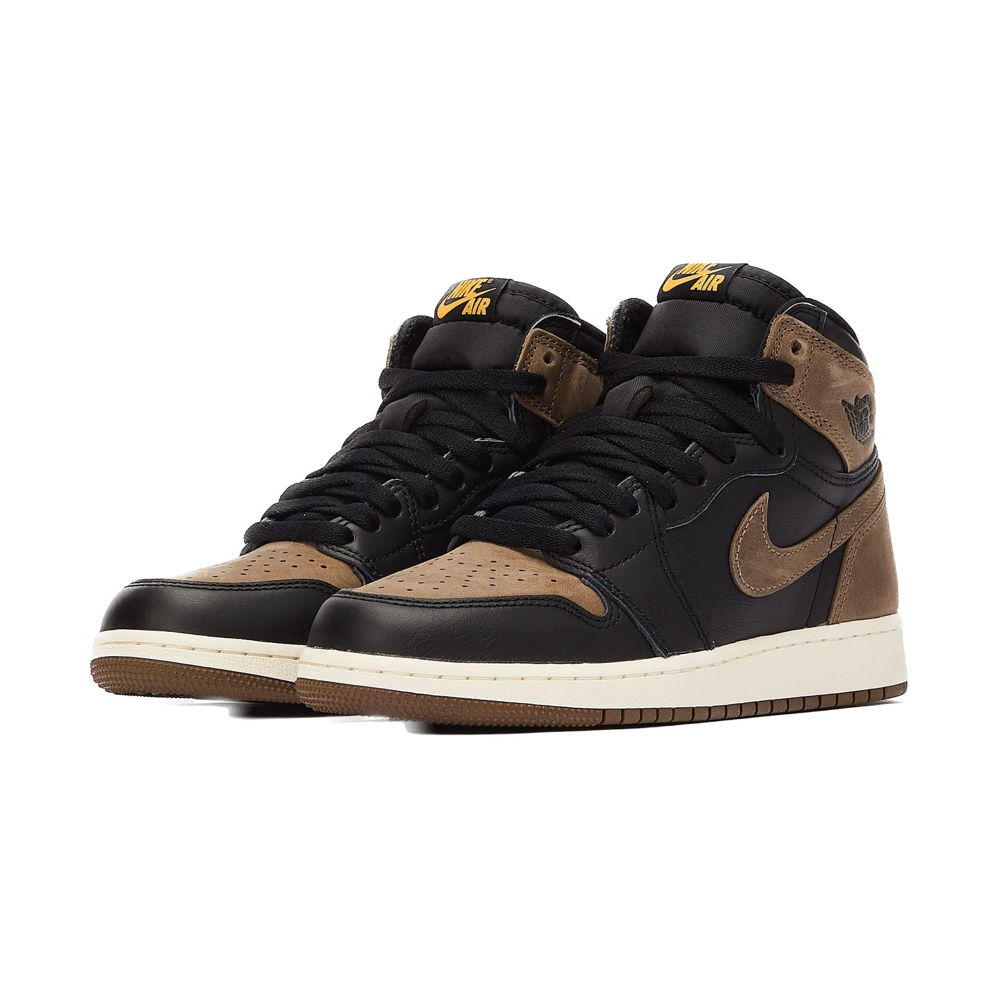 Air Jordan 1 High OG GS Palomino Black Metallic Gold Palomino Sail