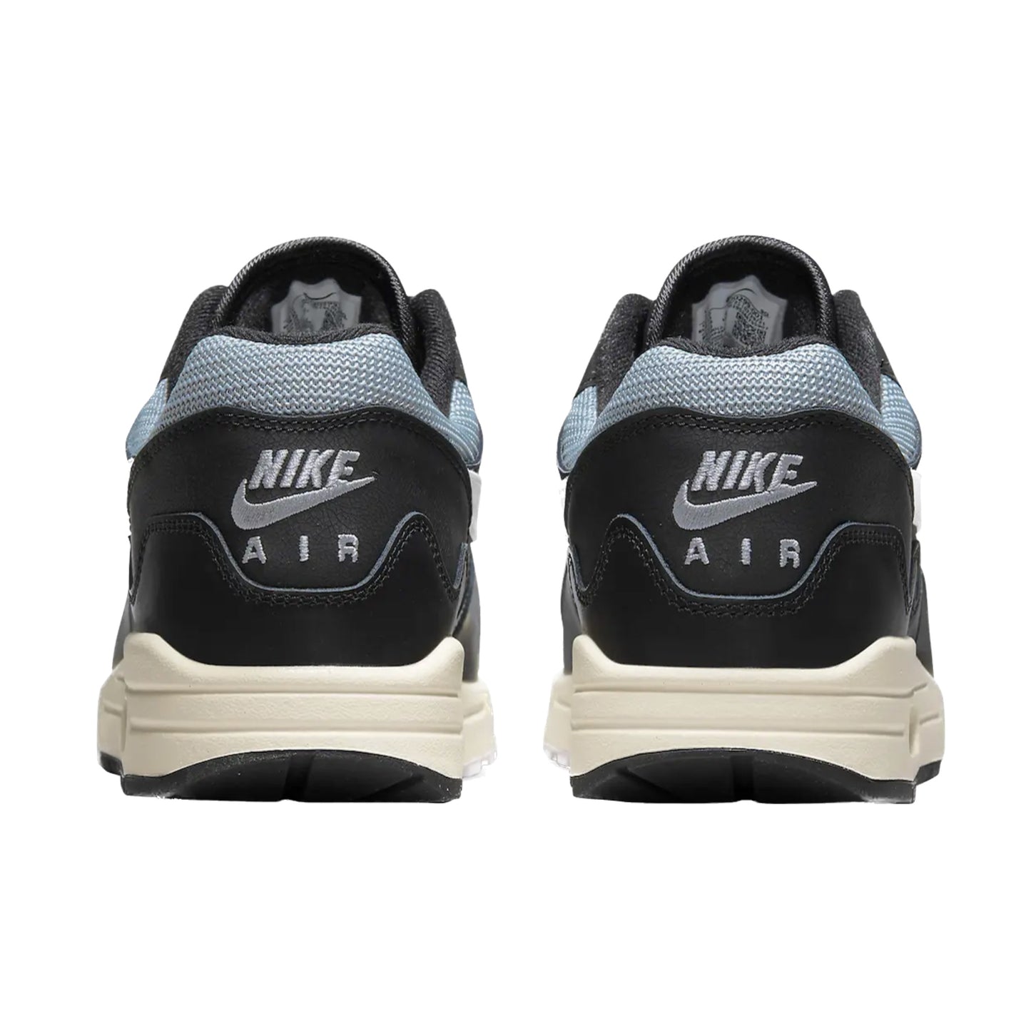 Nike Air Max 1 Patta Waves Black (with Bracelet) Metallic Silver White Black Coconut Milk