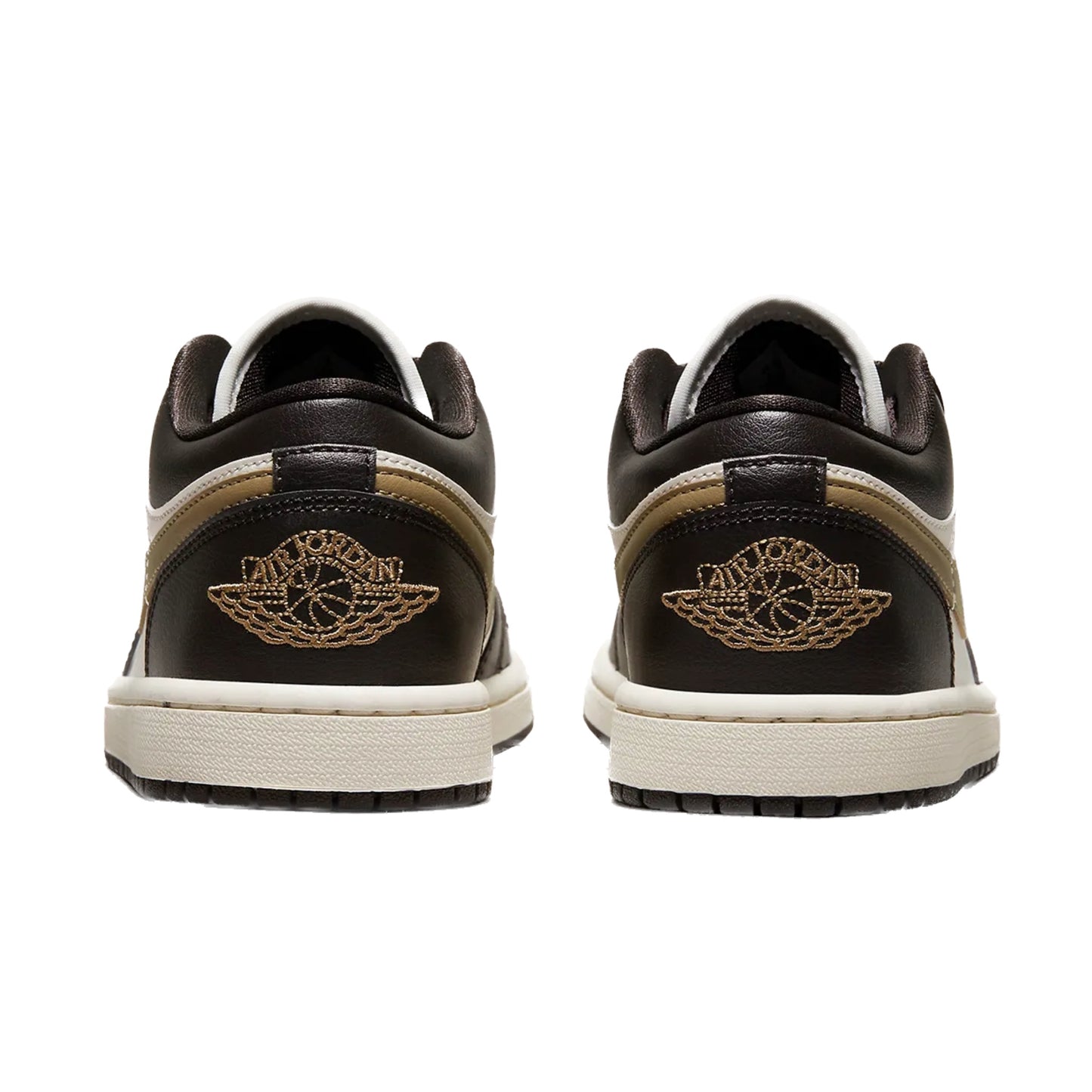 Women's Air Jordan 1 Low Shadow Brown Brown Kelp Sail