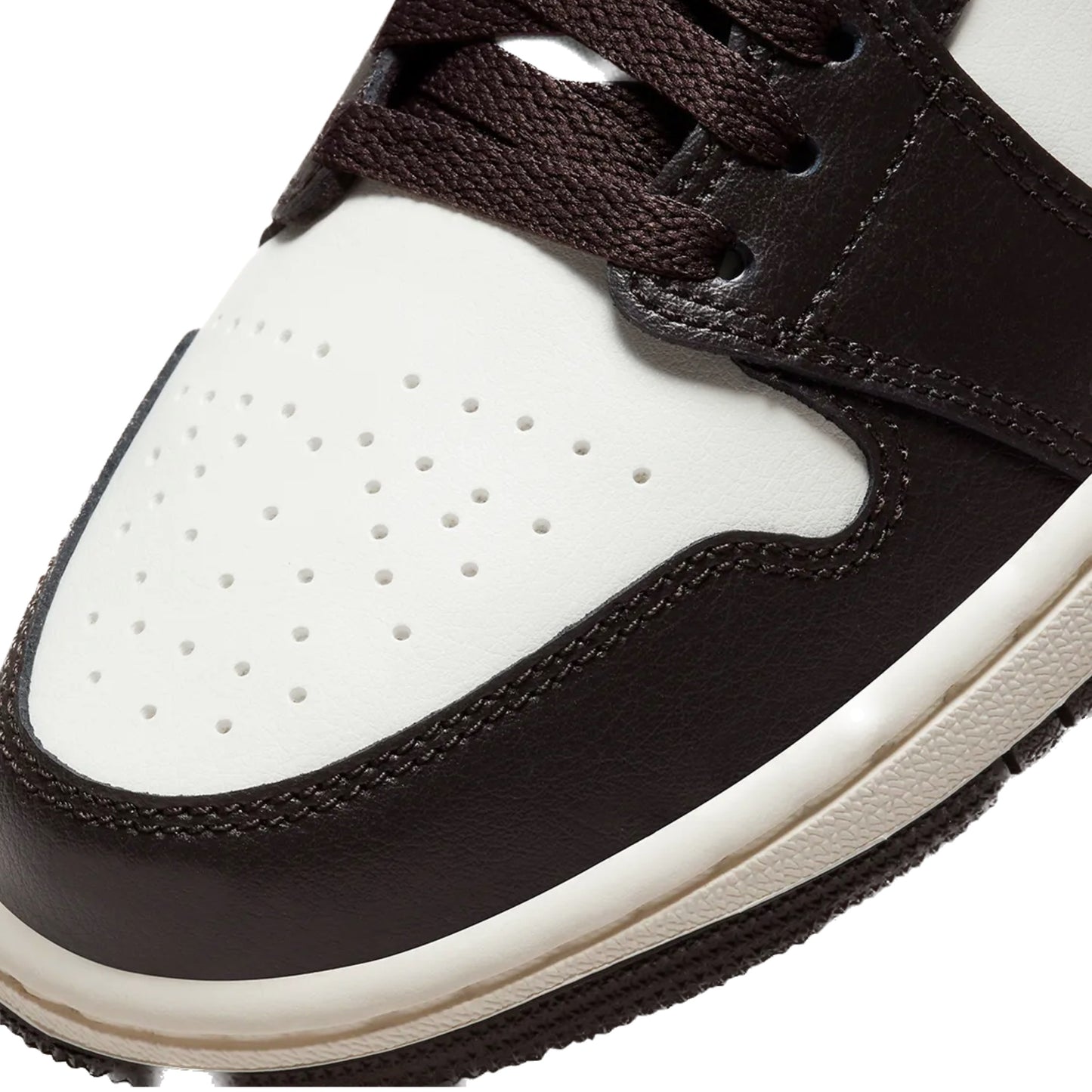 Women's Air Jordan 1 Low Shadow Brown Brown Kelp Sail