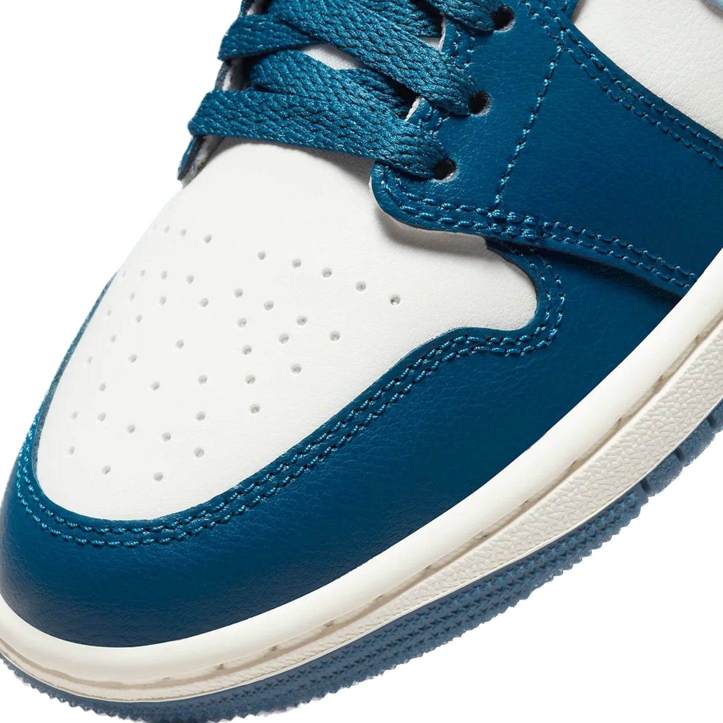 Women's Air Jordan 1 Mid French Blue Sky J French Blue Sail Ozone Blue