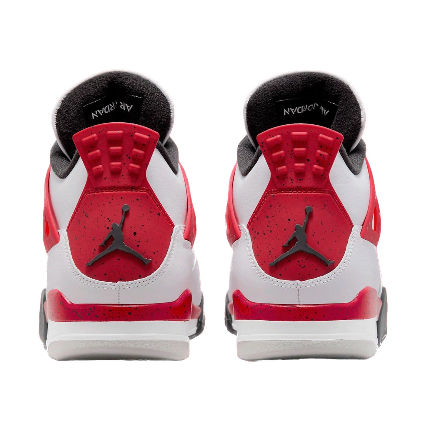 Air Jordan 4 Retro Red Cement White Fire Red Black Neutral