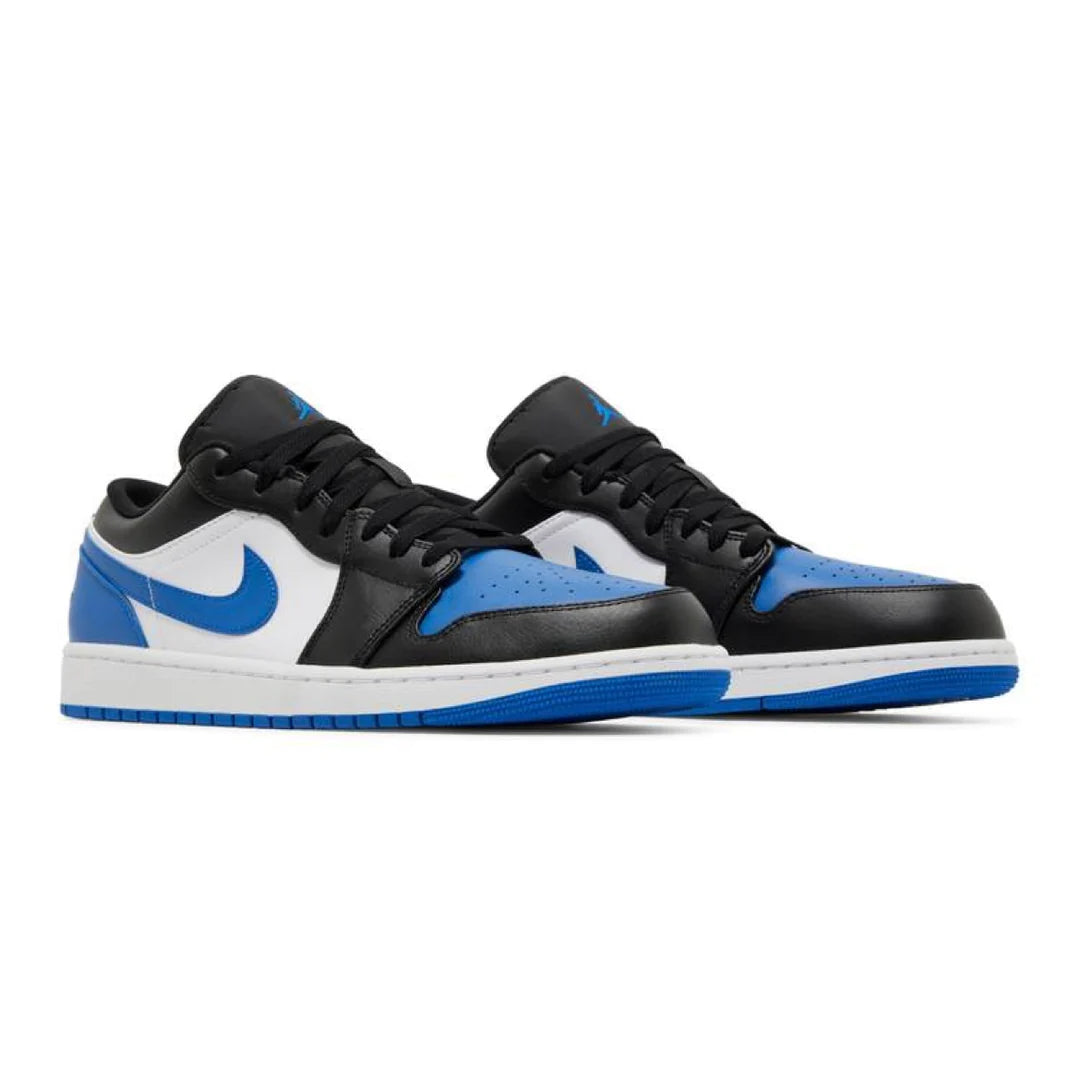 Air Jordan 1 Low Alternate Royal Toe White Black White Royal Blue