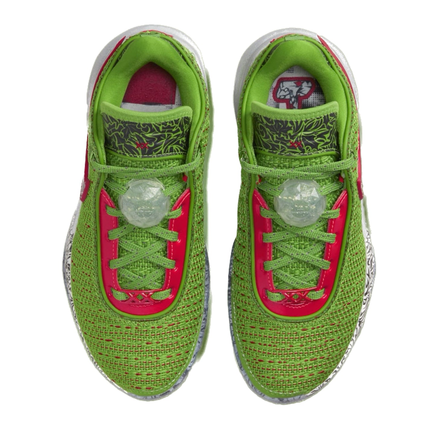 Nike Lebron XX Stocking Stuffer Green Apple Reflect Silver Univeristy Red Bright Crimson Blue Chill