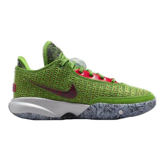 Nike Lebron XX Stocking Stuffer Green Apple Reflect Silver Univeristy Red Bright Crimson Blue Chill