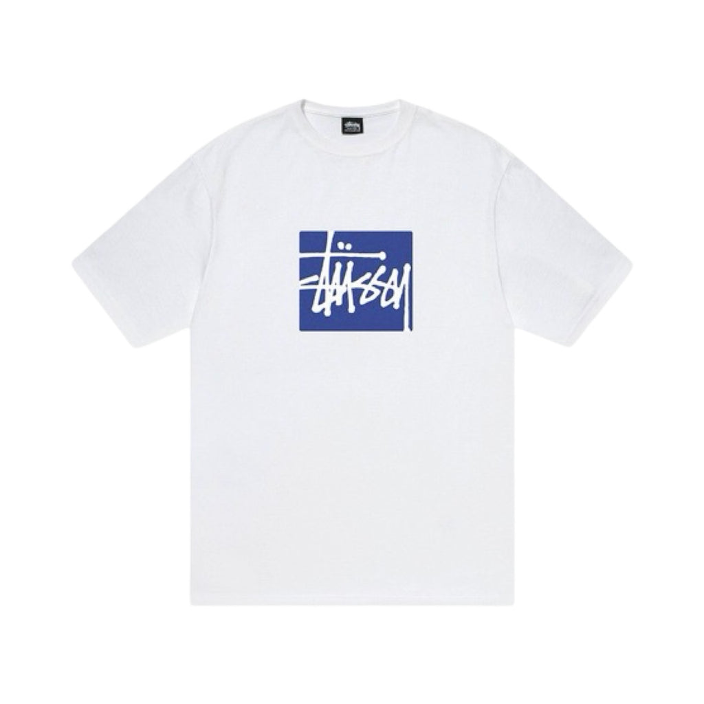 Stussy Basic Box T-Shirt White
