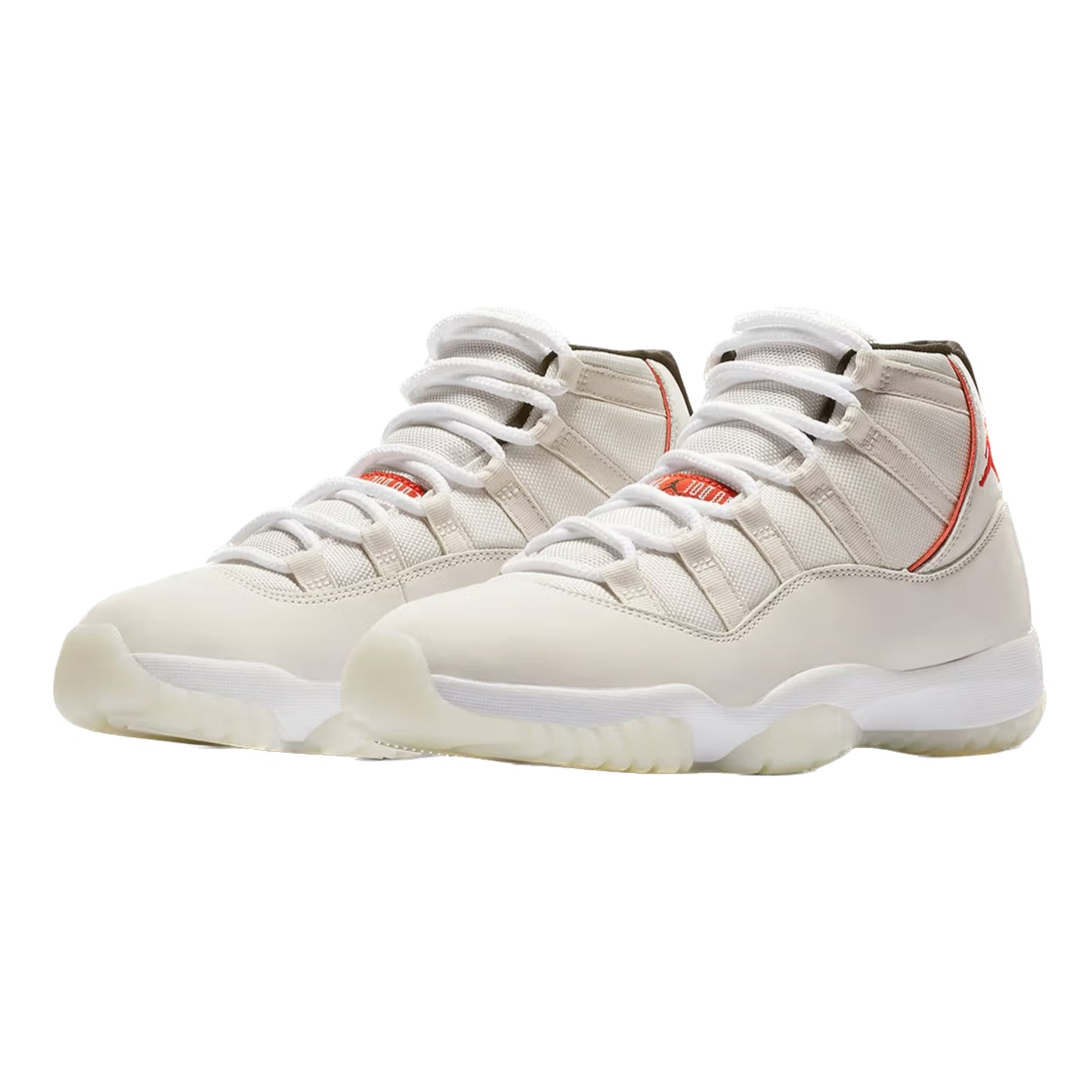 Air Jordan 11 Retro Platinum Tint Sail University Red Black