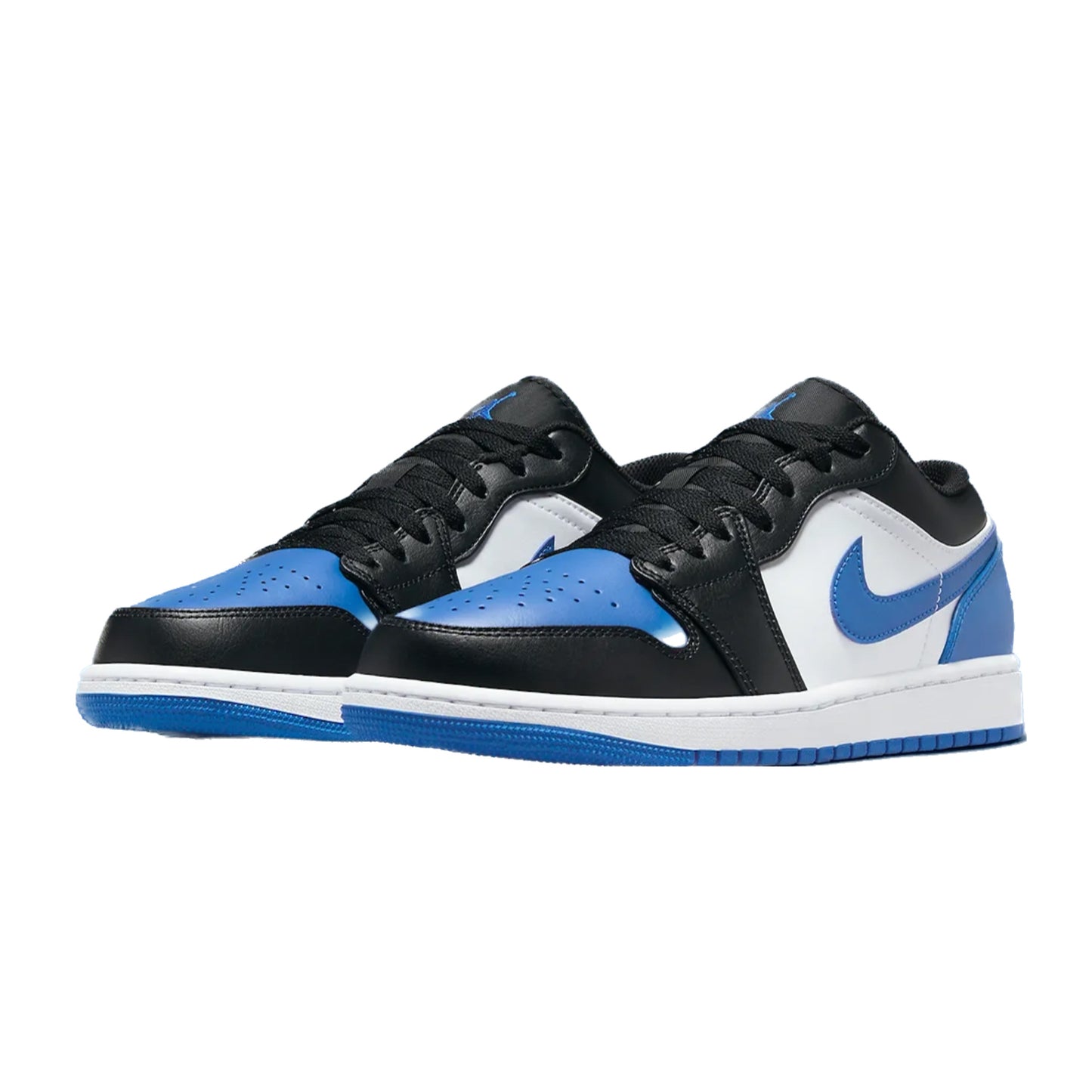 Air Jordan 1 Low GS Alternate Royal Toe White Black White Royal Blue