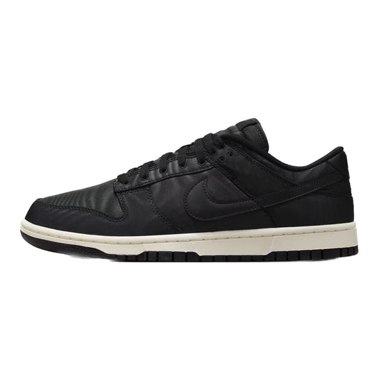 Nike Dunk Low Black Canvas Black Sail Black