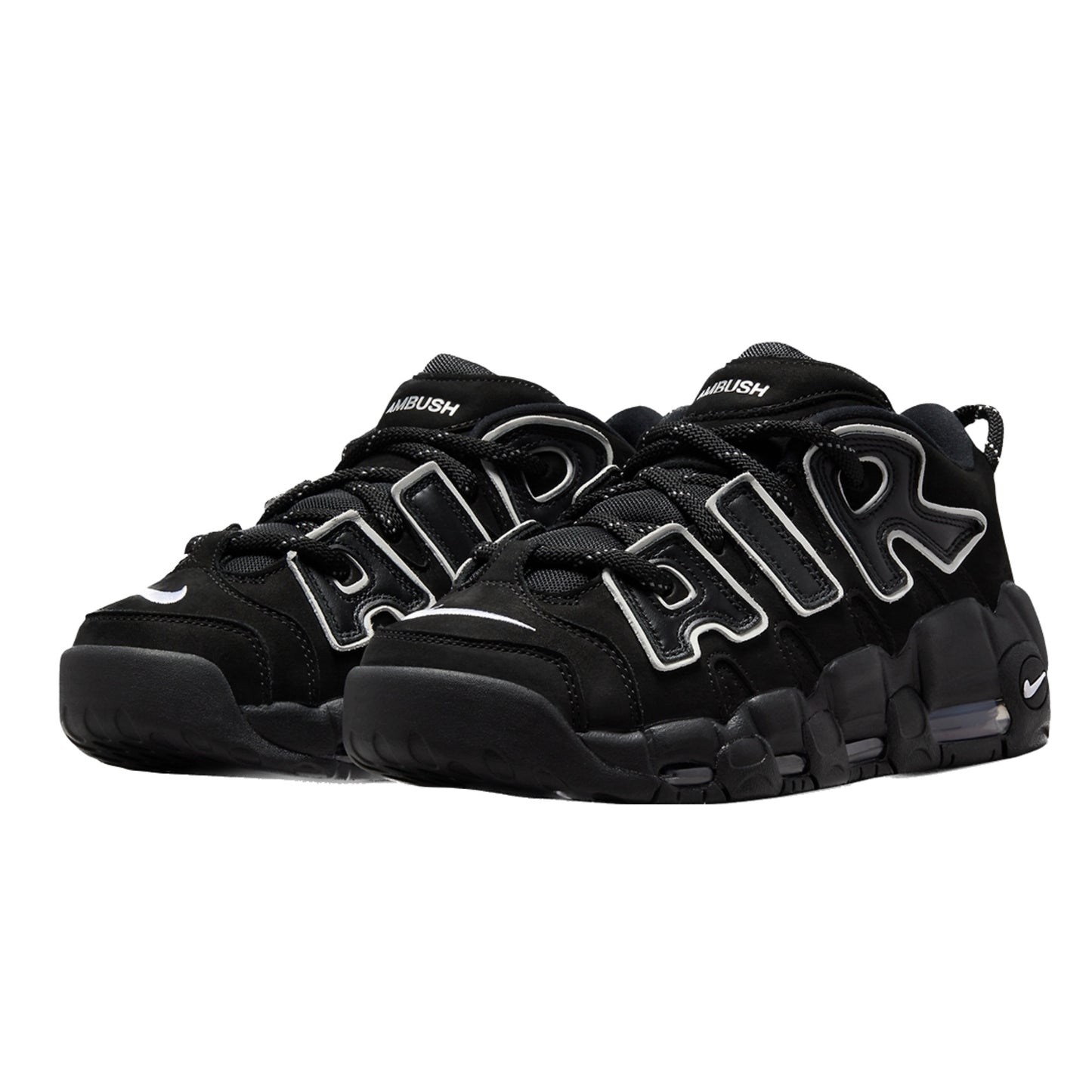 Nike Air More Uptempo Low Ambush Black White Black