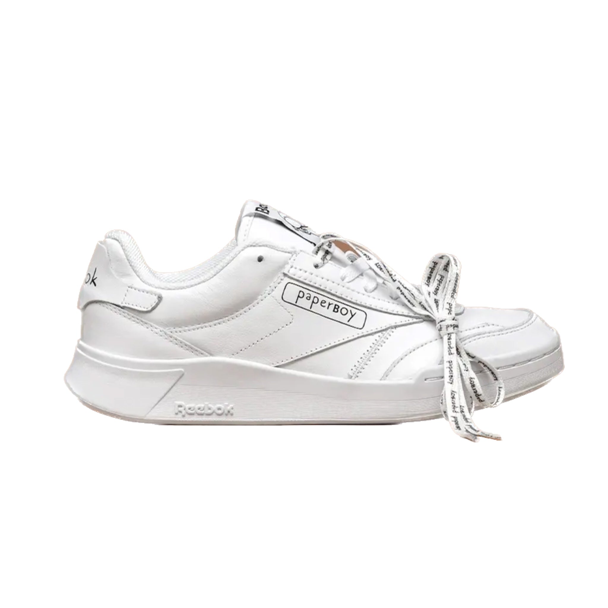 Reebok Club C Legacy Beams x Paperboy Paris White Black