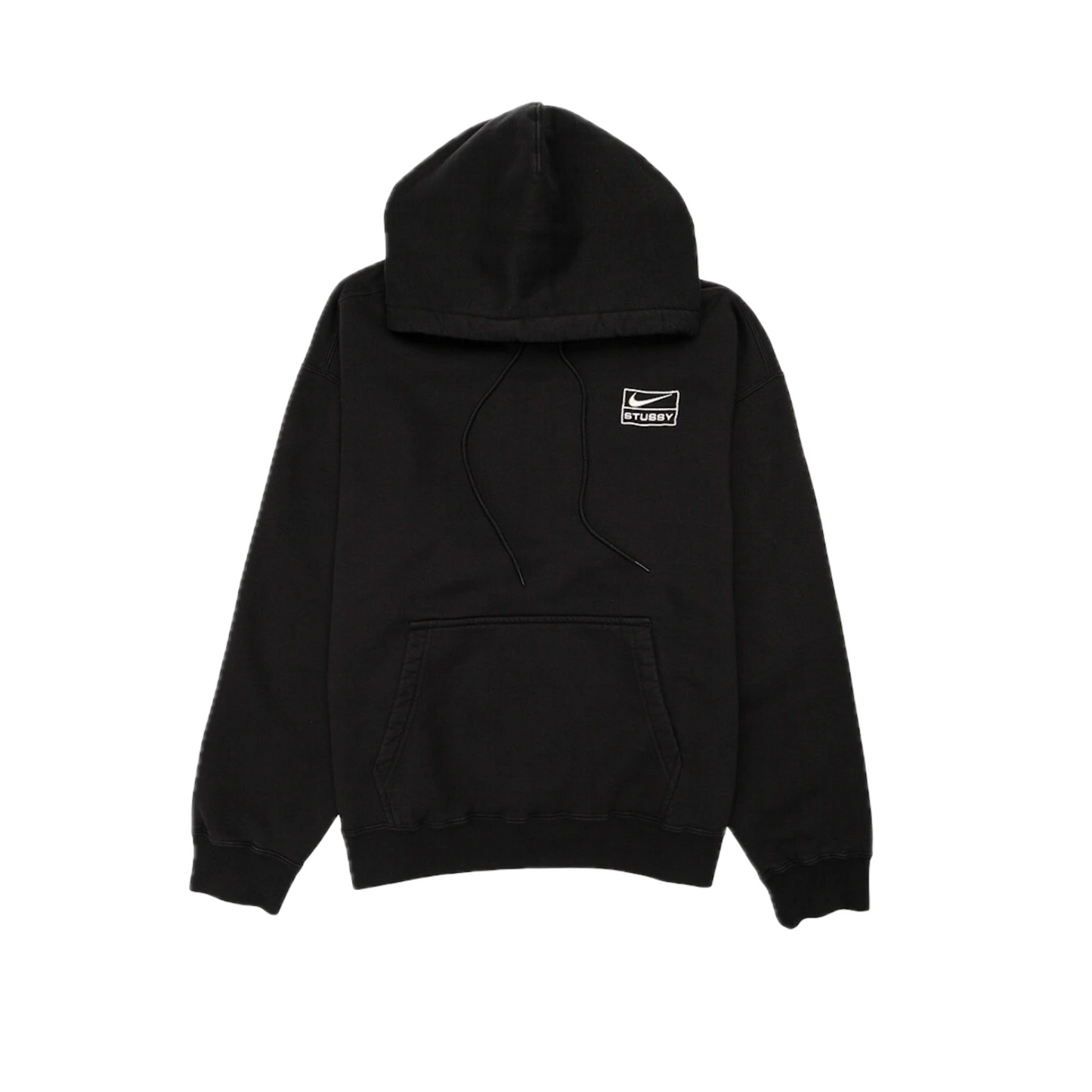 Nike x Stussy Washed Hoodie Black