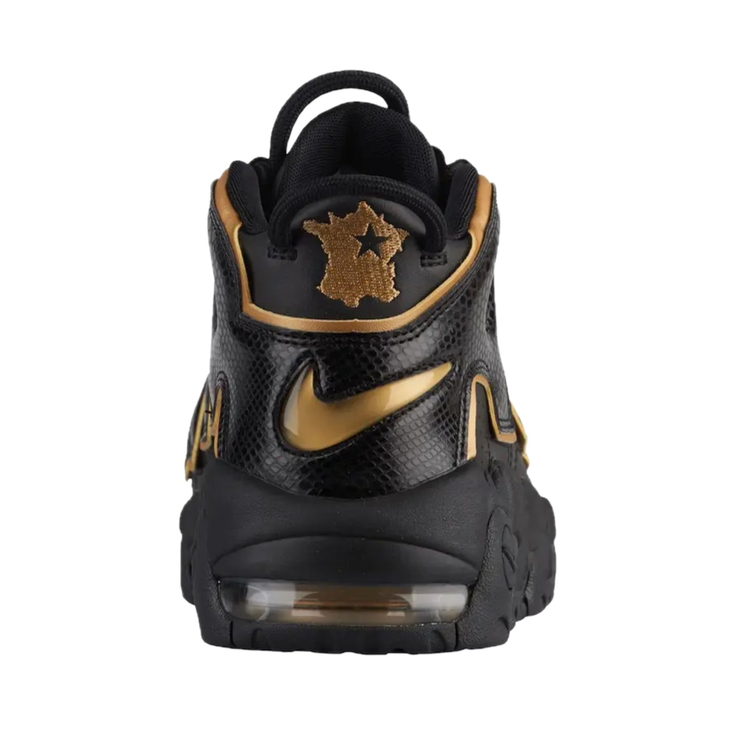 Nike Air More Uptempo 96 France Black Metallic Gold