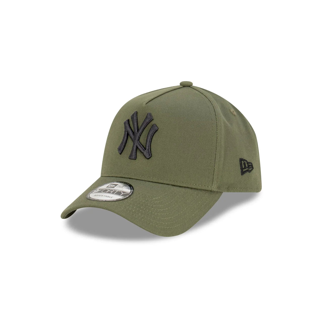 New Era 940 A-Frame New York Yankees MLB Essentials Snapback Olive Black