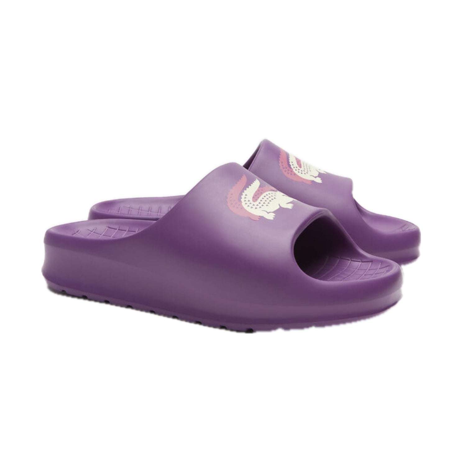 Women's Lacoste Serve Slide 2.0 Purple Off White