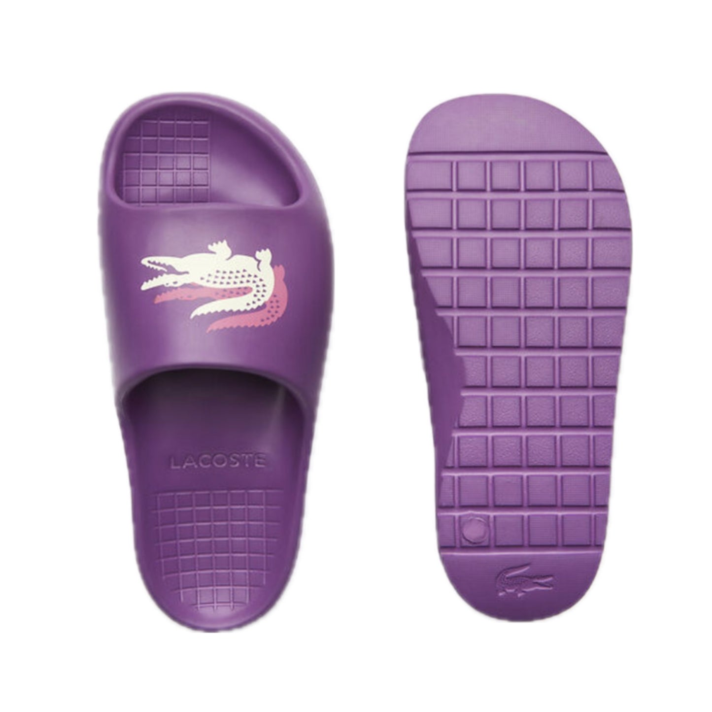 Women's Lacoste Serve Slide 2.0 Purple Off White