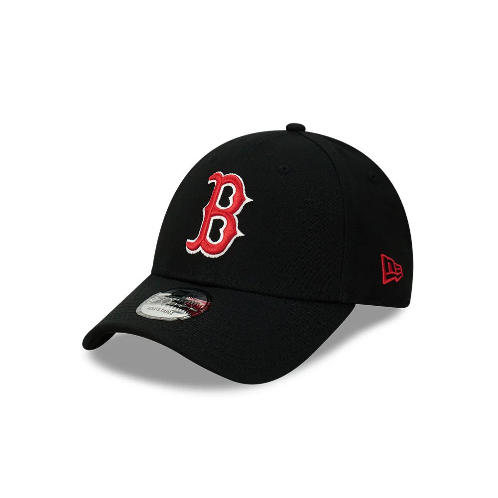 New Era 940 Boston Red Sox Core Casual Strapback Black Red