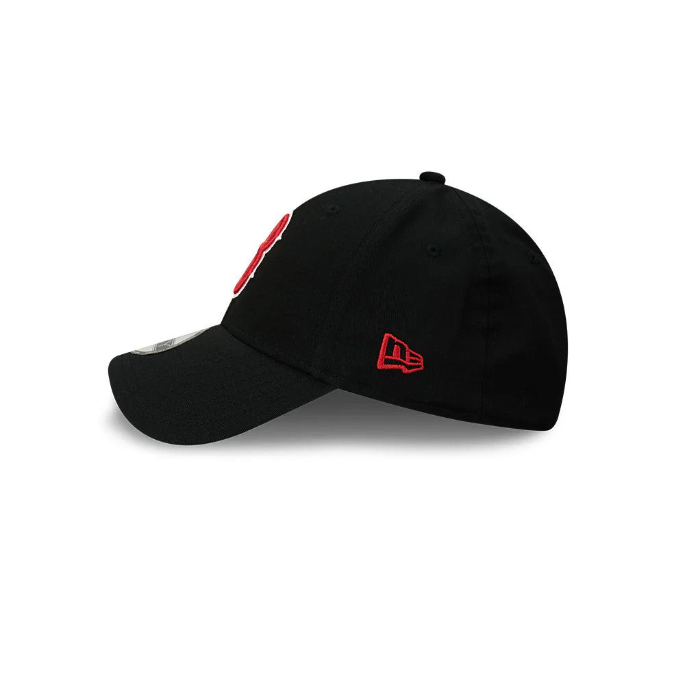 New Era 940 Boston Red Sox Core Casual Strapback Black Red