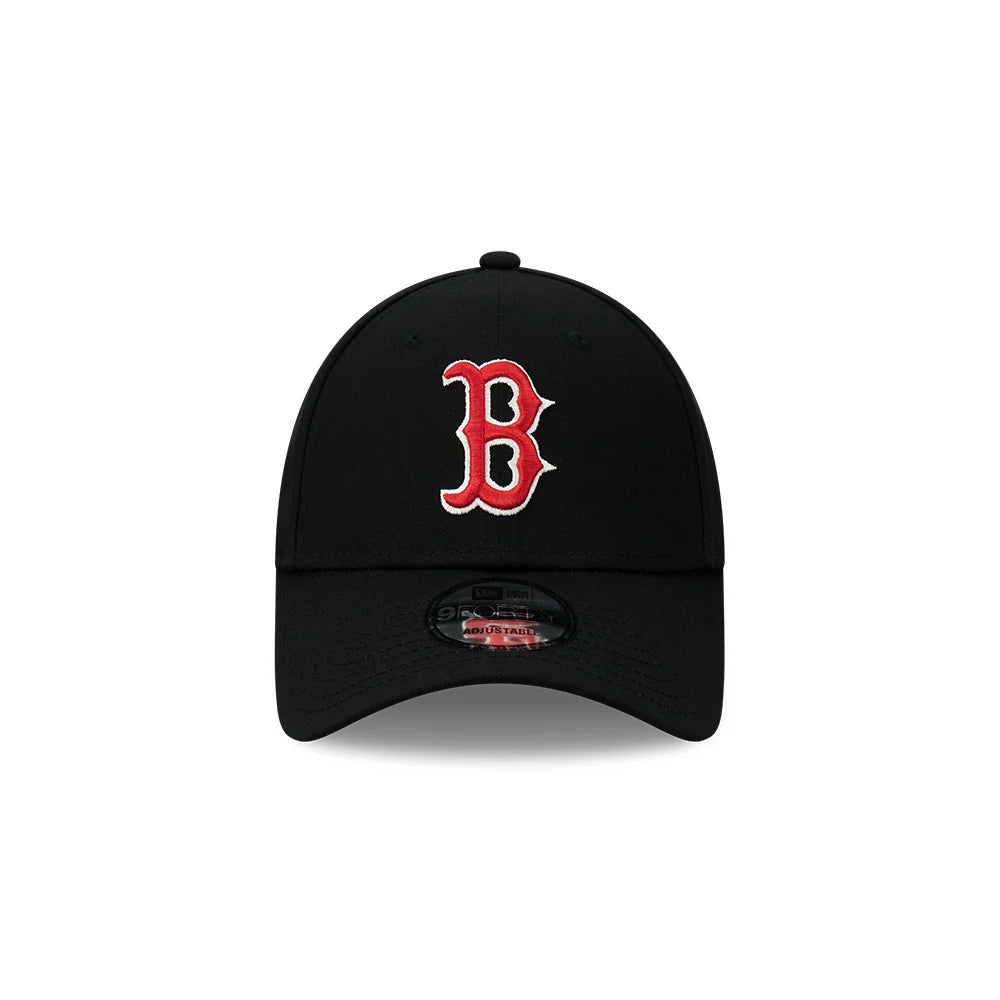 New Era 940 Boston Red Sox Core Casual Strapback Black Red