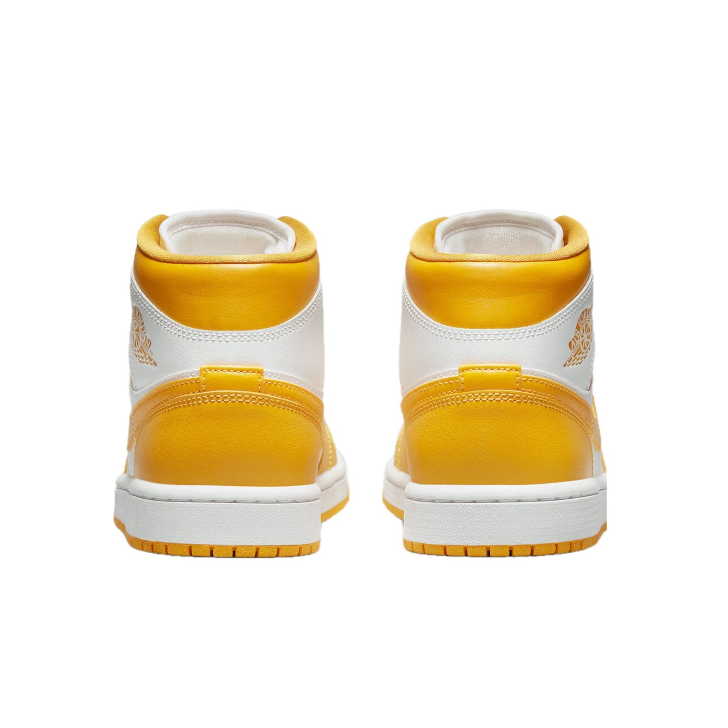 Women's Air Jordan 1 Mid White University Gold