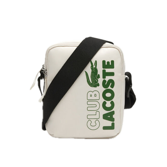 Lacoste Neocroc Vertical Camera Bag Farine Estragon Noir