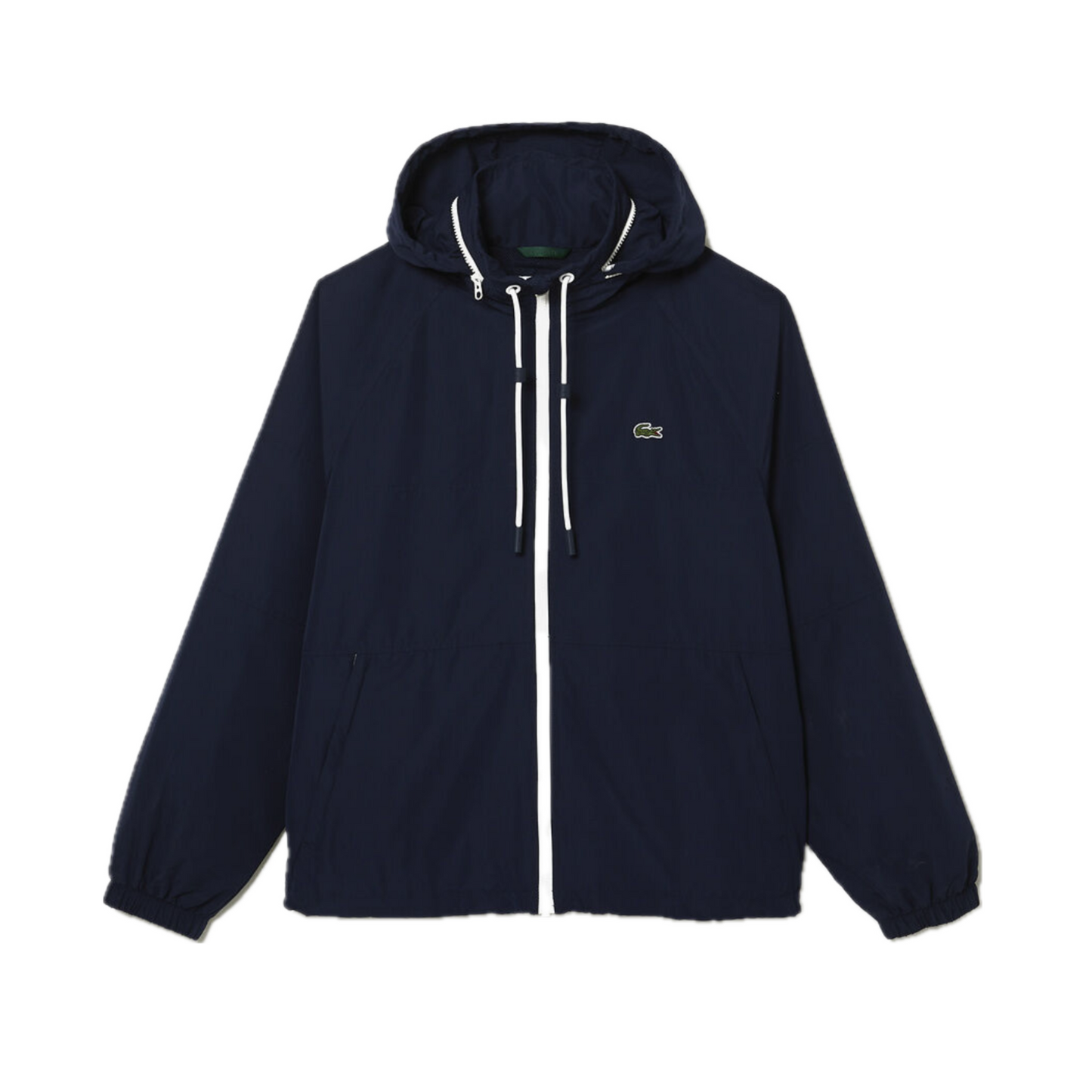 Lacoste Water Repellant Wind Breaker Navy