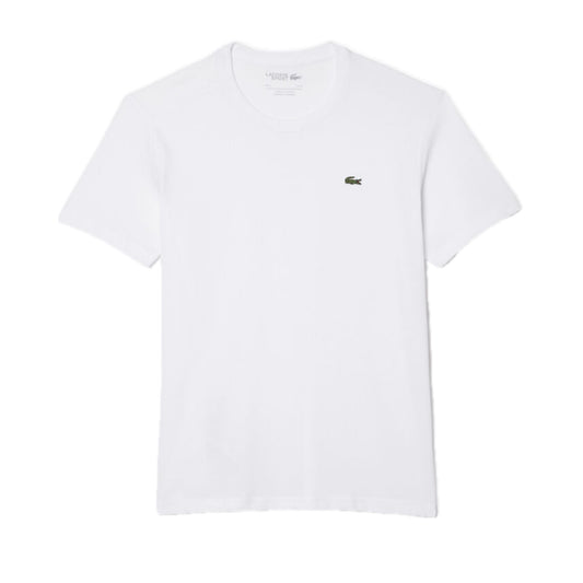 Lacoste Essentials Crewneck Sports Tee White