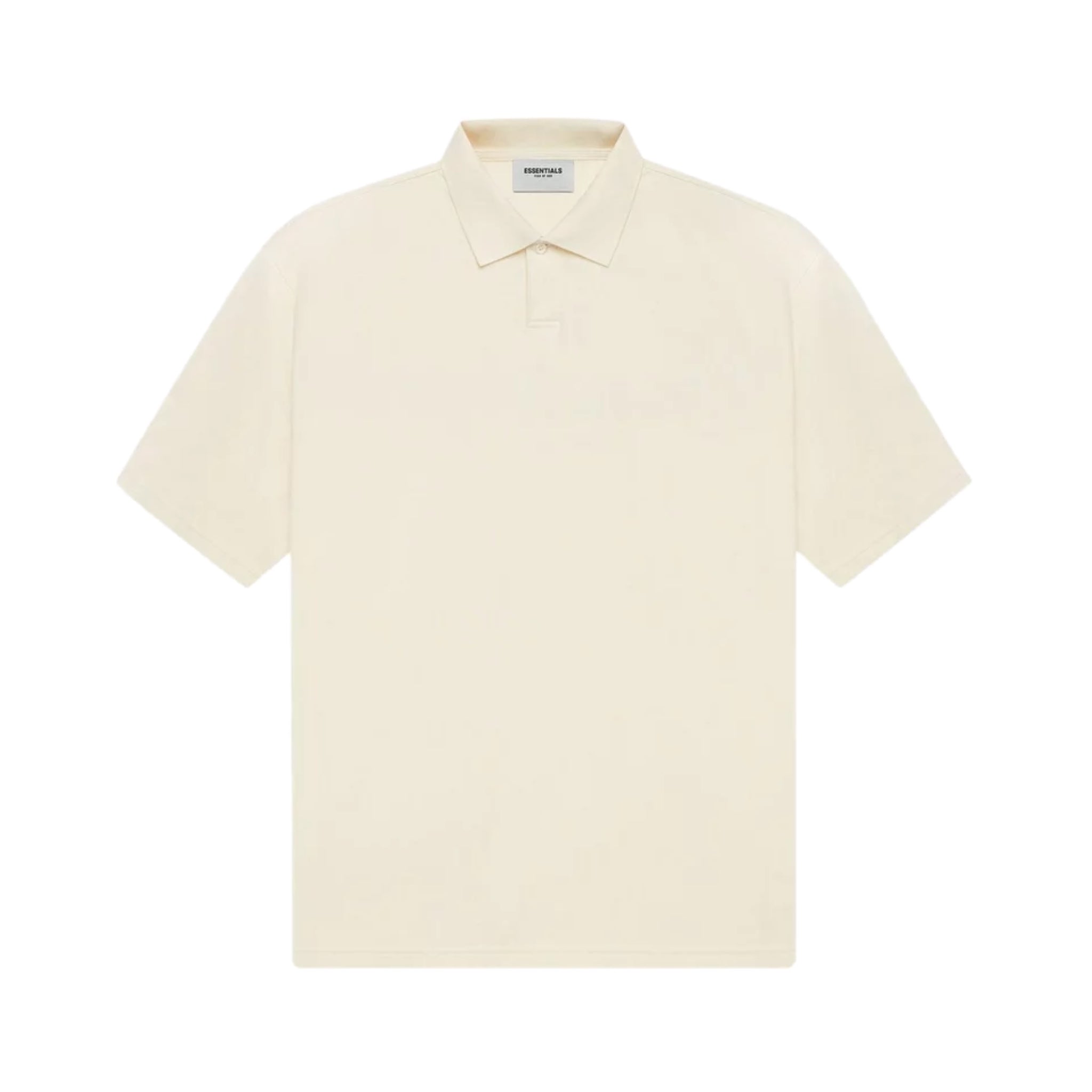 Fear of God Essentials Short-Sleeve Polo Buttercream
