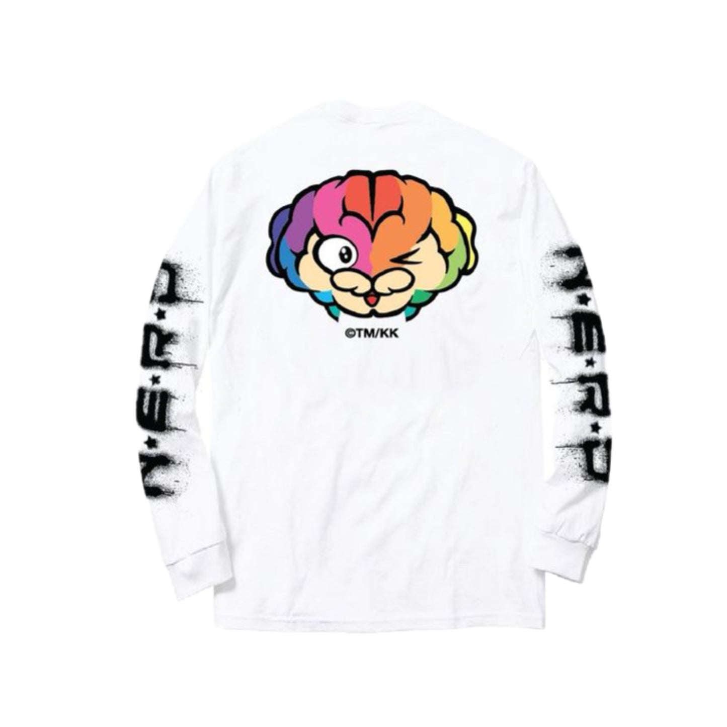 Takashi Murakami NERD x TMKK x Complexcon Long Sleeve T-Shirt White