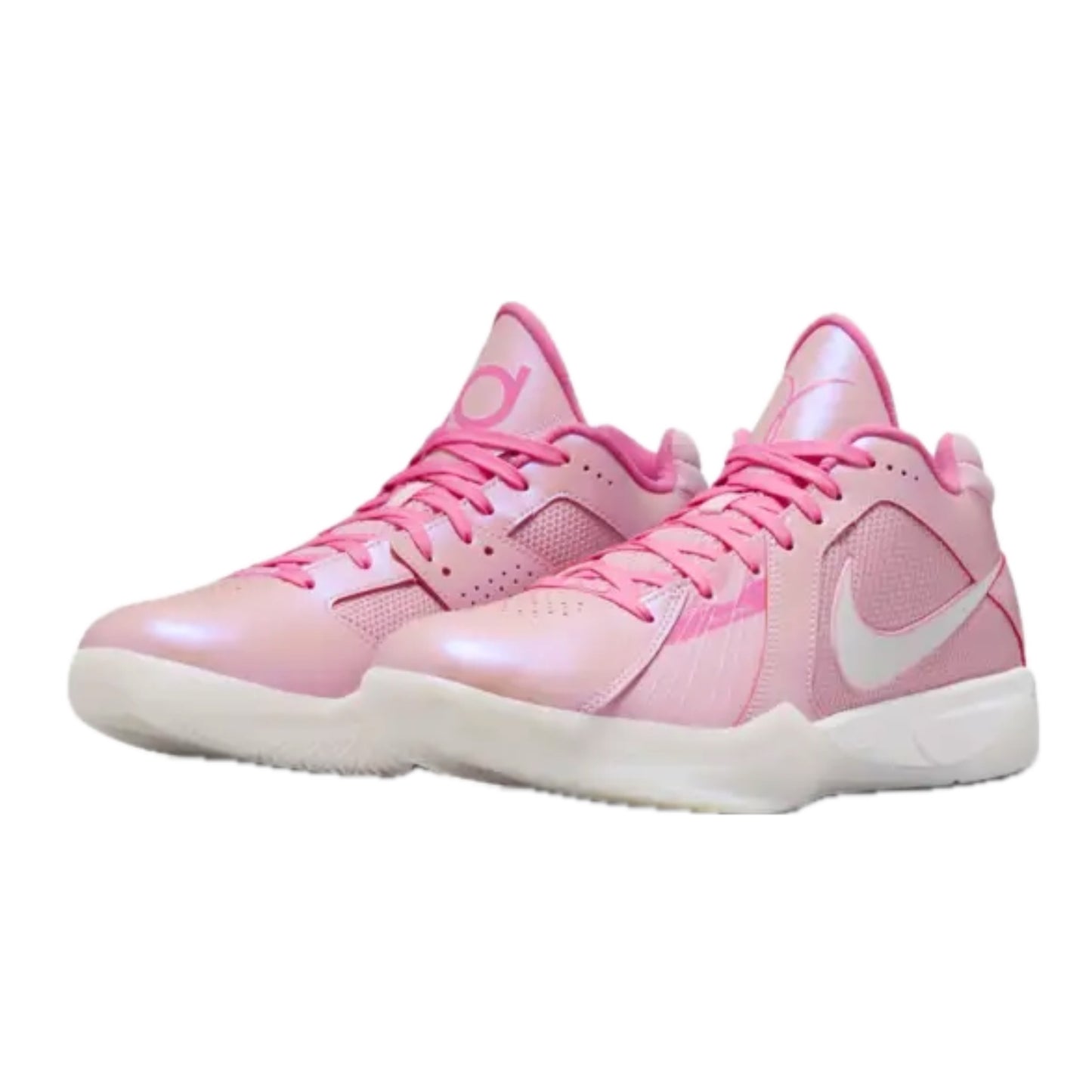 Nike KD 3 Aunt Pearl Medium Soft Pink White Lotus Pink