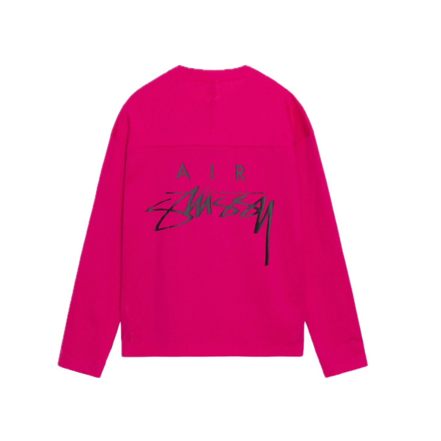 Stussy x Nike Dri Fit Mesh Fireberry Jersey