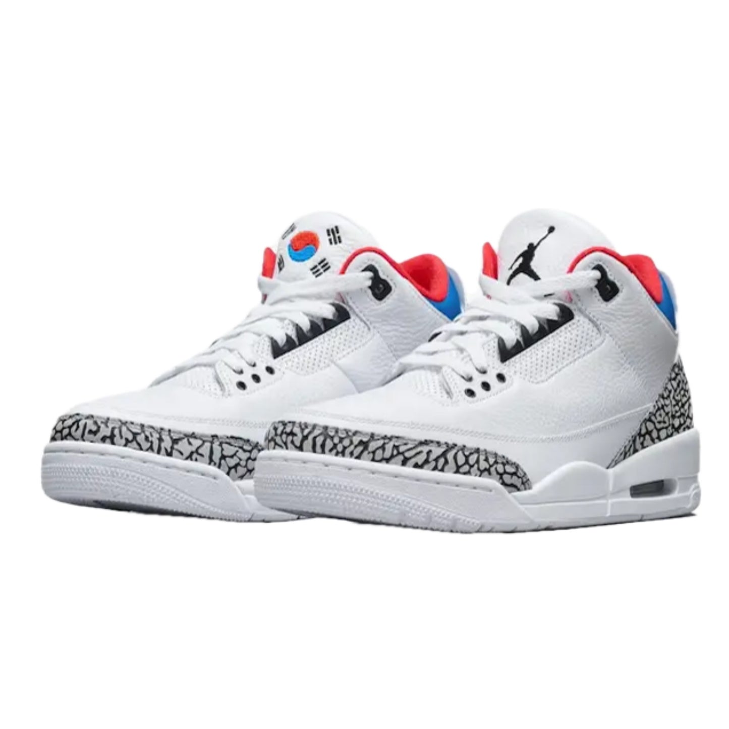 Air Jordan 3 Retro Seoul White Soar Atom Red