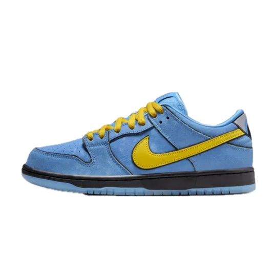 Nike SB Dunk Low Pro QS Powerpuff Girls Bubbles Mean Blue Chill Deep Royal Blue