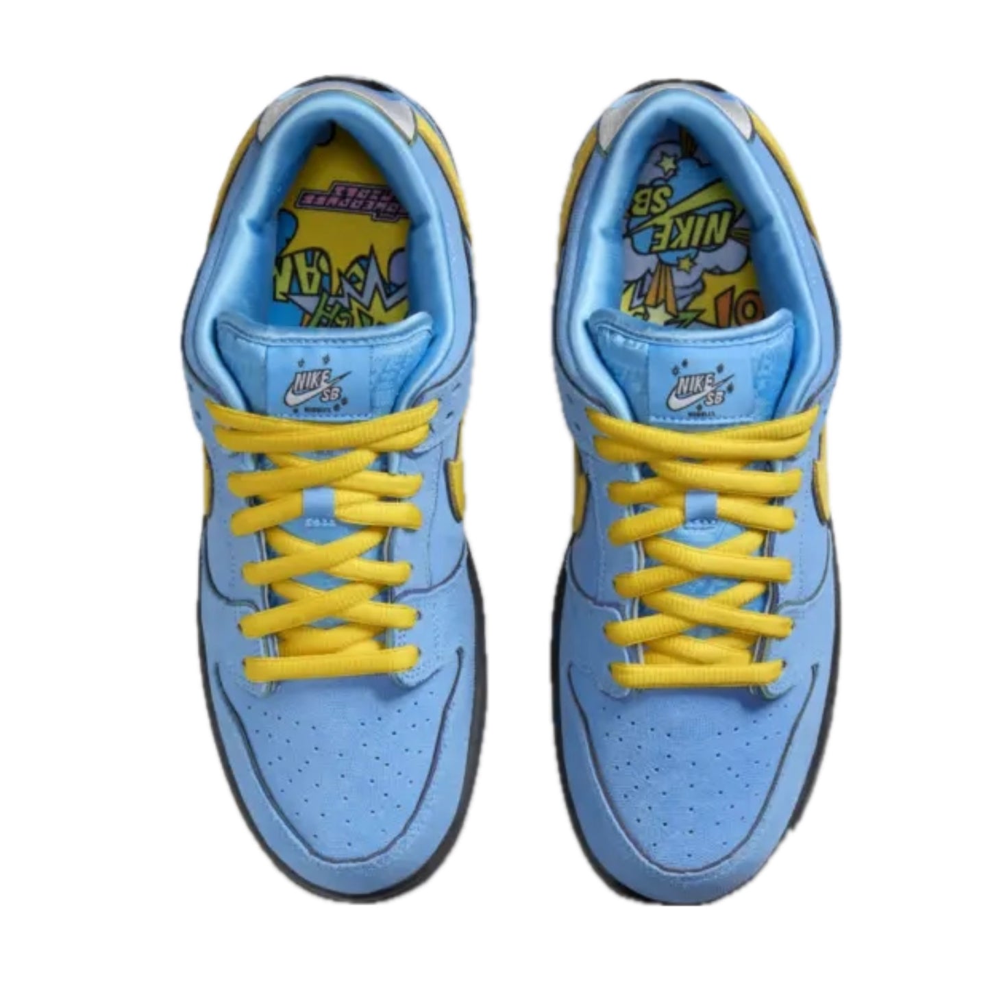 Nike SB Dunk Low Pro QS Powerpuff Girls Bubbles Mean Blue Chill Deep Royal Blue