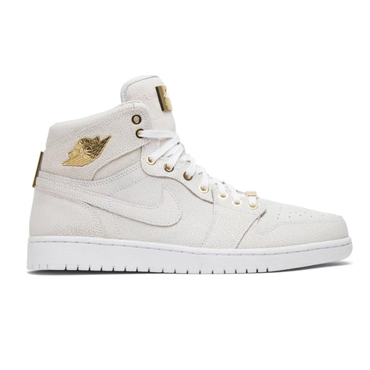 Air Jordan 1 Retro High Pinnacle White Metallic Gold