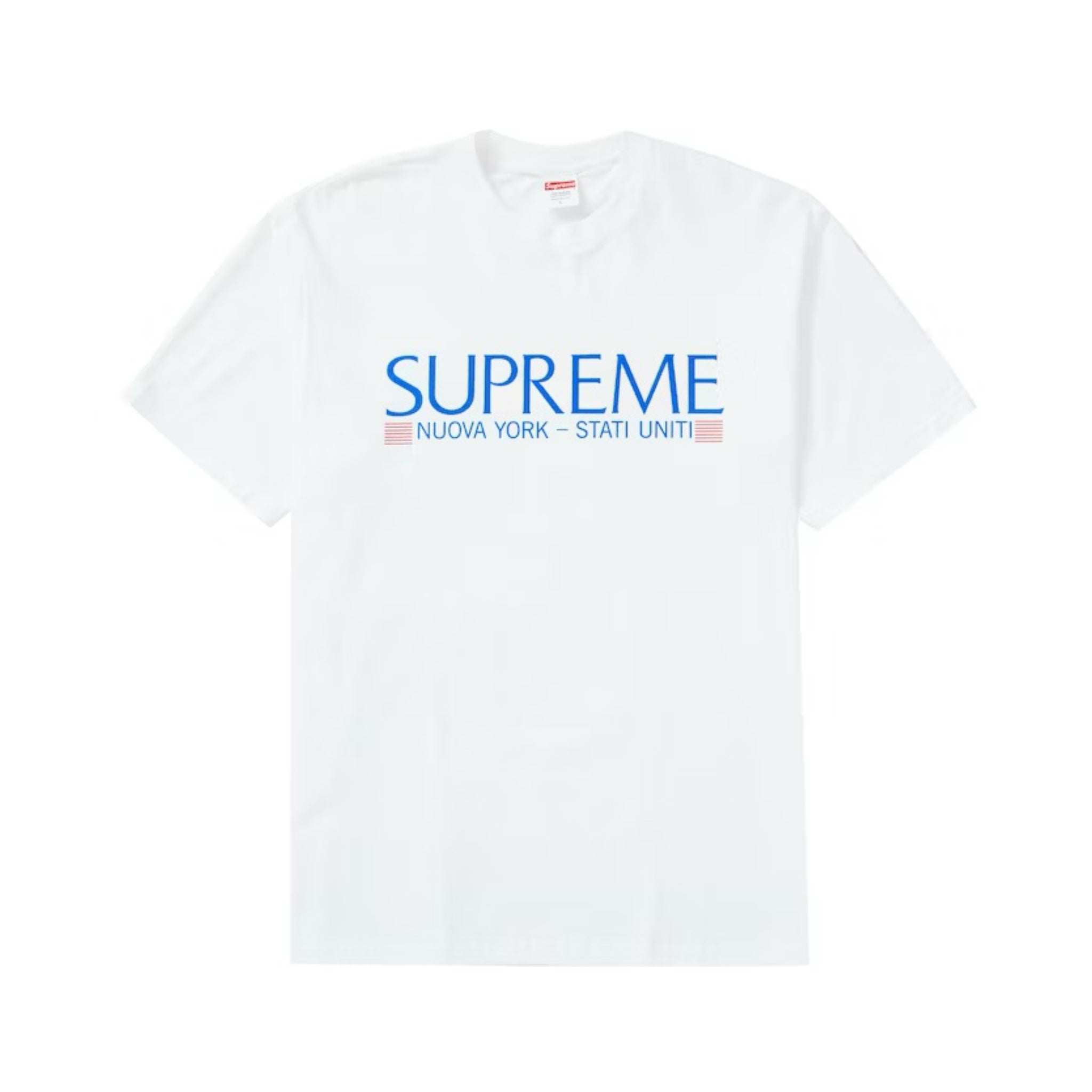 Supreme Nuova York Tee White FW20
