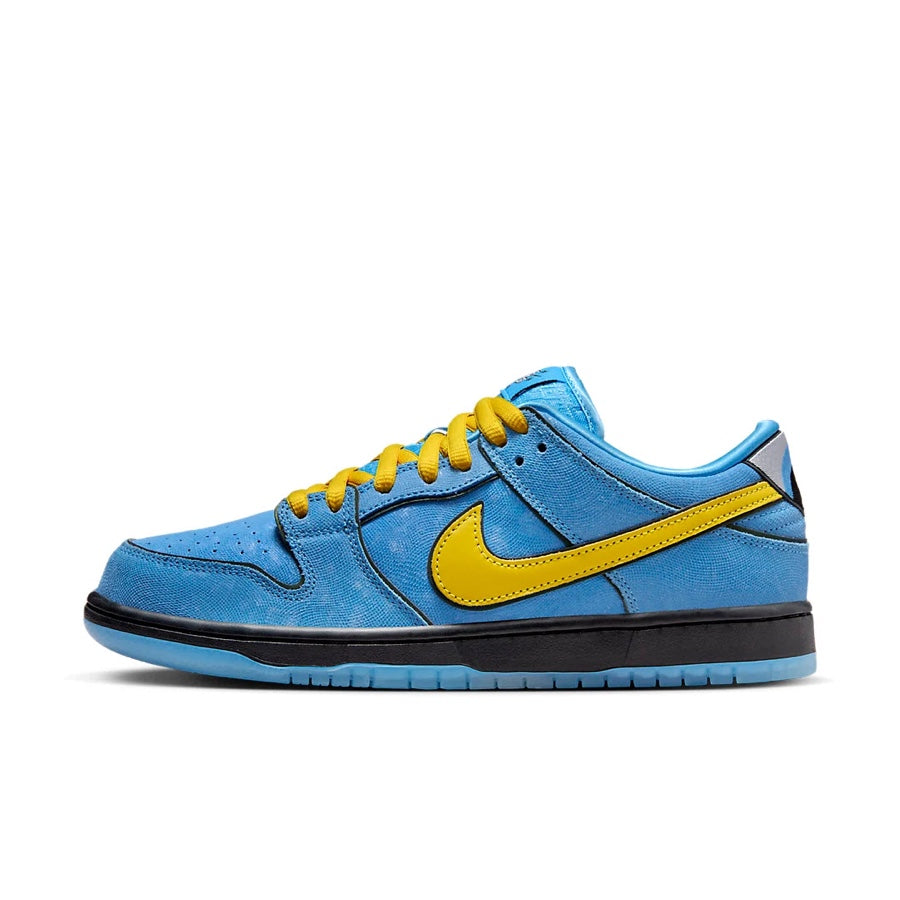 Nike SB Dunk Low (PS) The Powerpuff Girls Bubbles Blue Chill Deep Royal Blue Active Pink