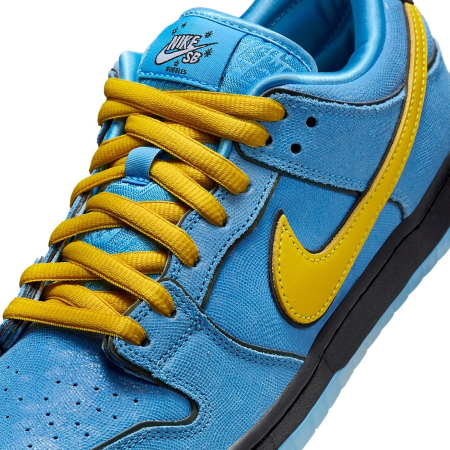 Nike SB Dunk Low (PS) The Powerpuff Girls Bubbles Blue Chill Deep Royal Blue Active Pink