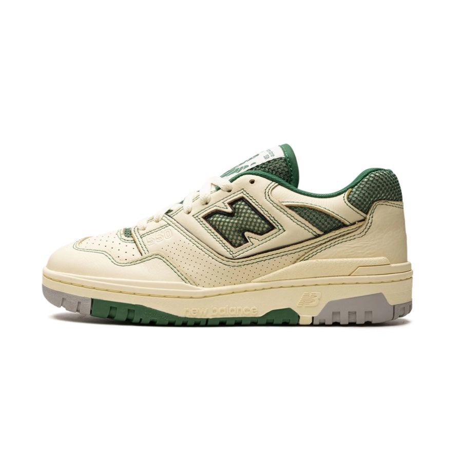 New Balance 550 Aime Leon Dore Masaryk Community Gym Green Dawn Glow Classic Pine