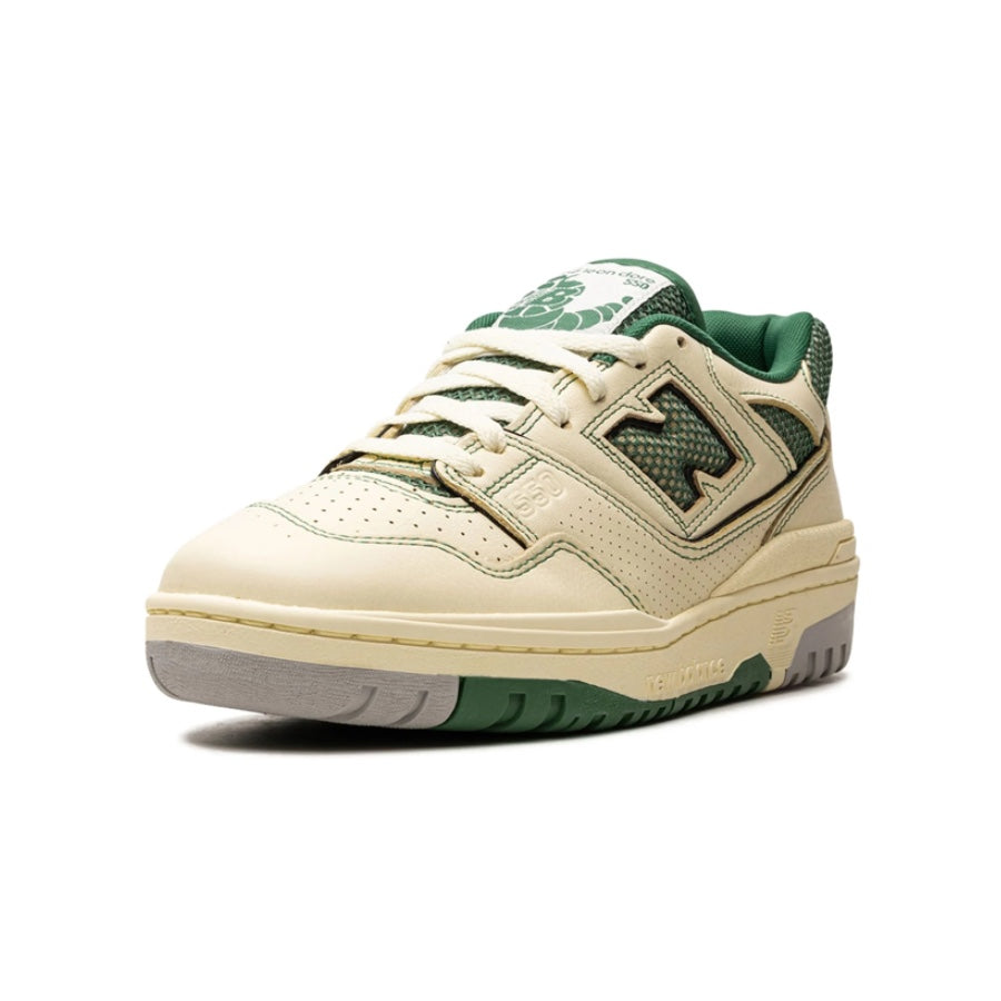 New Balance 550 Aime Leon Dore Masaryk Community Gym Green Dawn Glow Classic Pine