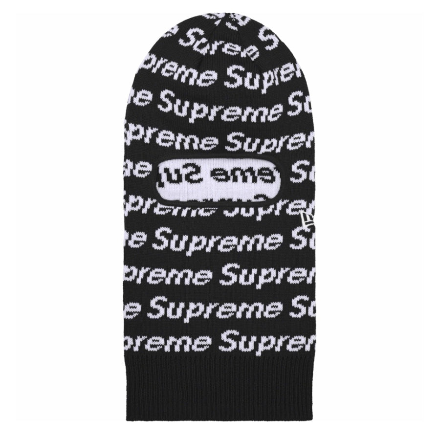 Supreme New Era Repeat Balaclava Black