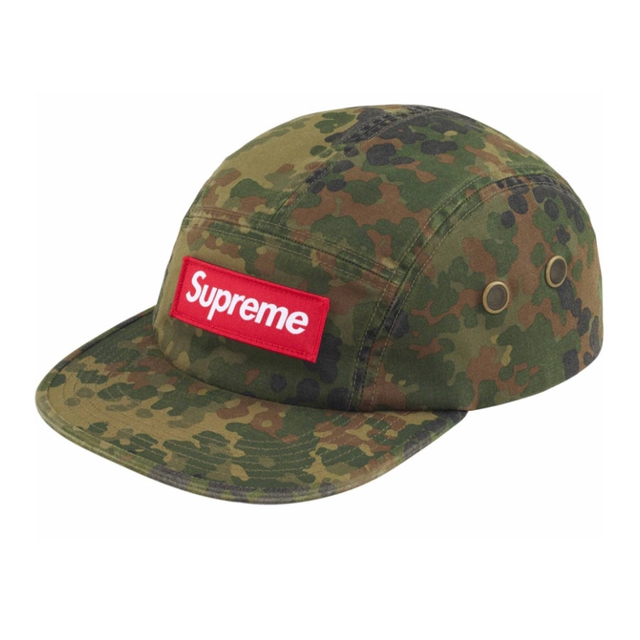 Supreme Military Camp Cap Flecktarn Camo Cap