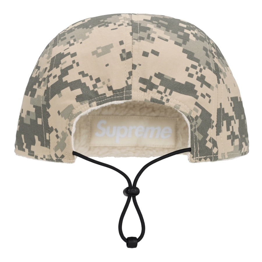 Supreme Polartec Shearling Reversible Camp Cap Digital Camo