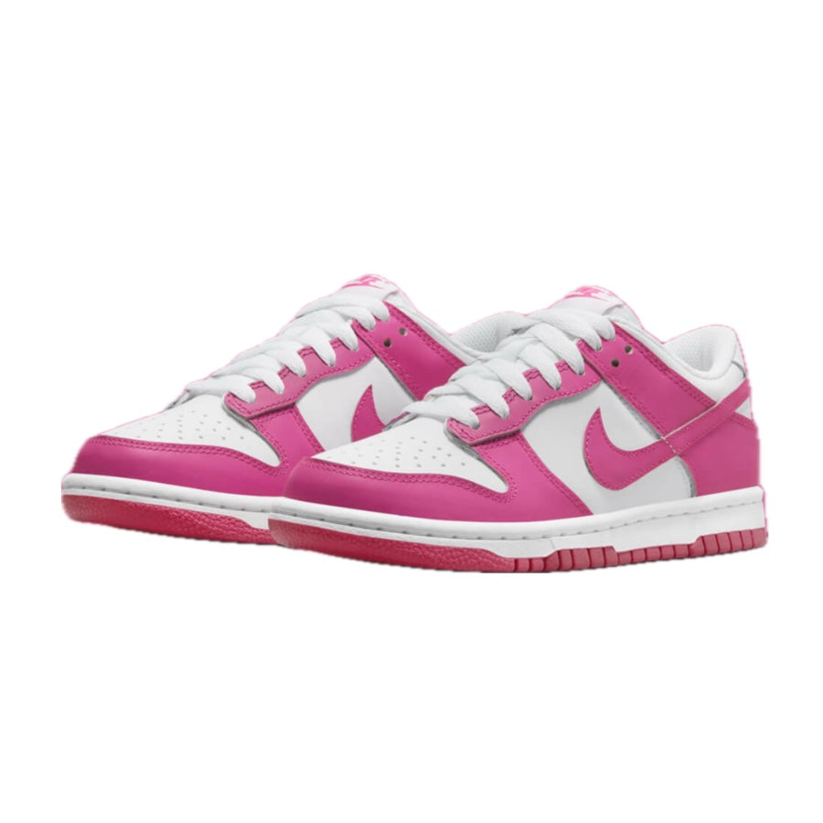 Nike Dunk Low (GS) Laser Fuchsia White