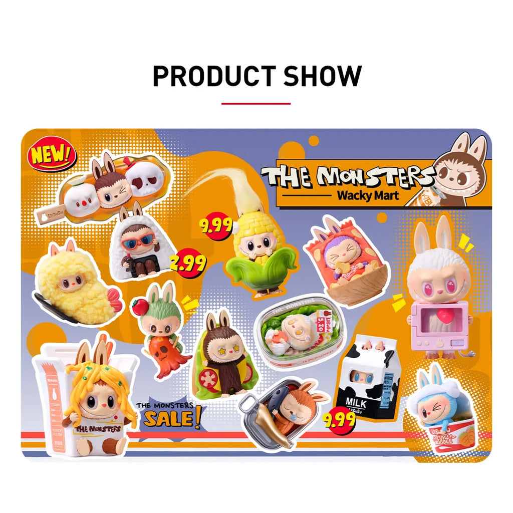 POP MART The Monsters Wacky Mart Series Figures (Full Set)